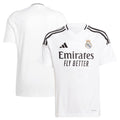 Los Merengues adidas Youth 2024/25 Home Replica Jersey - White