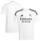 Los Merengues adidas Youth 2024/25 Home Replica Jersey - White