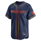 Houston Astros Nike City Connect Limited Blank Jersey - Navy