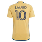 Jefferson Savarino Real Salt Lake adidas 2023 The Beehive State Kit Replica Player Jersey - Gold
