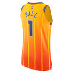 LaMelo Ball Charlotte Hornets Jordan Brand Unisex 2025/26 Authentic Jersey - City Edition - Orange