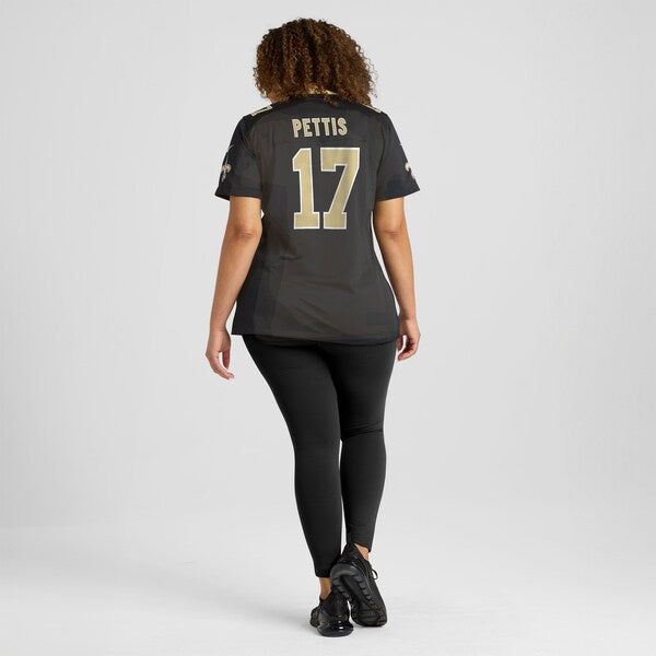 Dante Pettis New Orleans Saints Nike Women's  Game Jersey -  Black