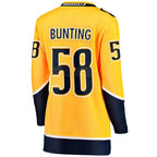 Michael Bunting Nashville Predators  Women's Home Breakaway Player Jersey - Gold