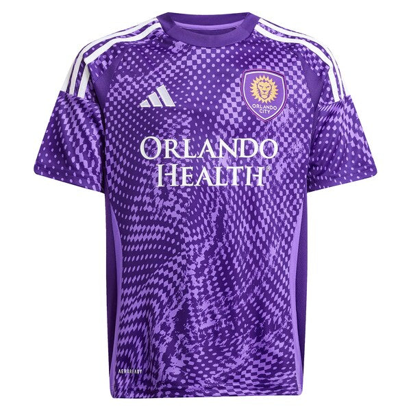 Marco Pašalić Orlando City SC adidas Youth 2025 Perfect Storm Replica Player Jersey - Purple