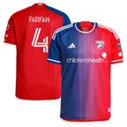 Marco Farfan FC Dallas adidas 2024 After Burner Authentic Player Jersey - Navy