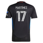 Josef Martinez San Jose Earthquakes adidas 2025 Headliner Authentic Player Jersey - Black