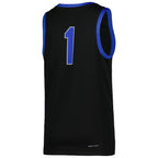 #1 Kentucky Wildcats Nike Youth Icon Replica Basketball Jersey - Black