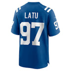 Laiatu Latu Indianapolis Colts Nike 2024 NFL Draft First Round Pick Player Game Jersey - Royal