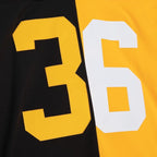 Jerome Bettis Pittsburgh Steelers Big & Tall Split Legacy Retired Player Replica Jersey - Black/Gold