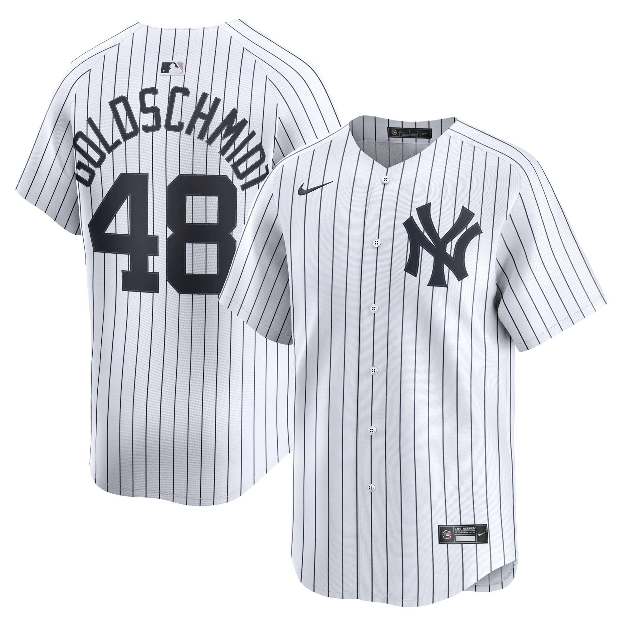 Paul Goldschmidt New York Yankees Nike Road Limited Player Jersey - Gray/White