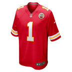 Number 1 Dad Kansas City Chiefs Nike Game Jersey - Red