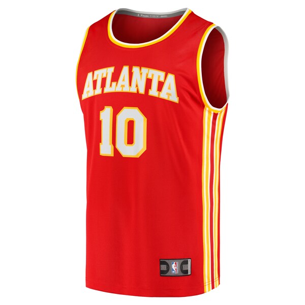 Zaccharie Risacher Atlanta Hawks  2024 NBA Draft Fast Break Player Jersey - Icon Edition - Red