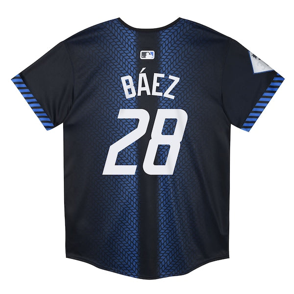 Javier Baez Detroit Tigers Nike Preschool 2024 City Connect Limited Jersey - Navy