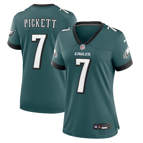 Kenny Pickett Philadelphia Eagles Nike Women's Game Jersey - Midnight Green
