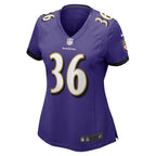 Owen Wright Baltimore Ravens Nike Women's  Game Jersey -  Purple