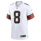 Elijah Moore Cleveland Browns Nike Team Game Jersey -  White/Brown
