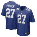 Jason Pinnock New York Giants Nike Game Player Jersey - Royal