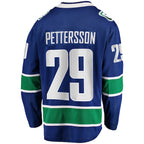Marcus Pettersson Vancouver Canucks  Home Breakaway Jersey - Blue