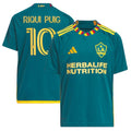 Riqui Puig LA Galaxy adidas Youth 2024 LA Kit Replica Player Jersey - Green