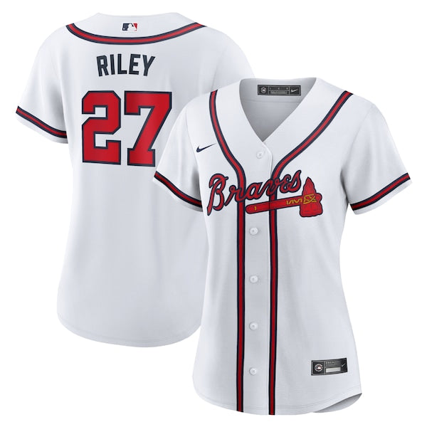 Austin Riley Atlanta Braves Nike Women's Home Replica Jersey - White