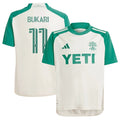 Osman Bukari Austin FC adidas Youth 2024 The Armadillo Kit Replica Player Jersey - Tan