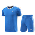 Adidas Short Sleeve Training Jersey Set - AD07- Sky Blue