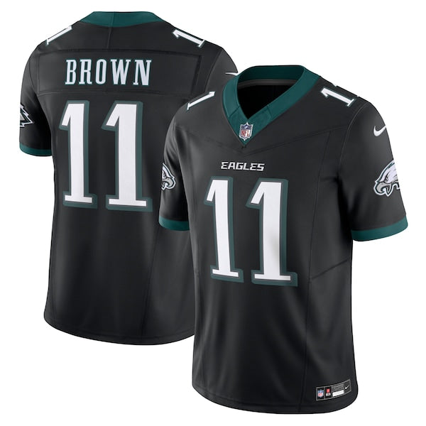 A.J. Brown Philadelphia Eagles Nike Alternate Vapor F.U.S.E. Limited Jersey - Black/Green/White