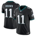 A.J. Brown Philadelphia Eagles Nike Alternate Vapor F.U.S.E. Limited Jersey - Black/Green/White