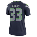 Jamal Adams Seattle Seahawks Nike Women's Legend Jersey - College Navy/Neon Green