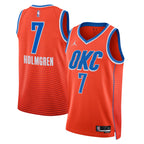 Chet Holmgren Oklahoma City Thunder Nike Swingman Jersey - City Edition - Orange