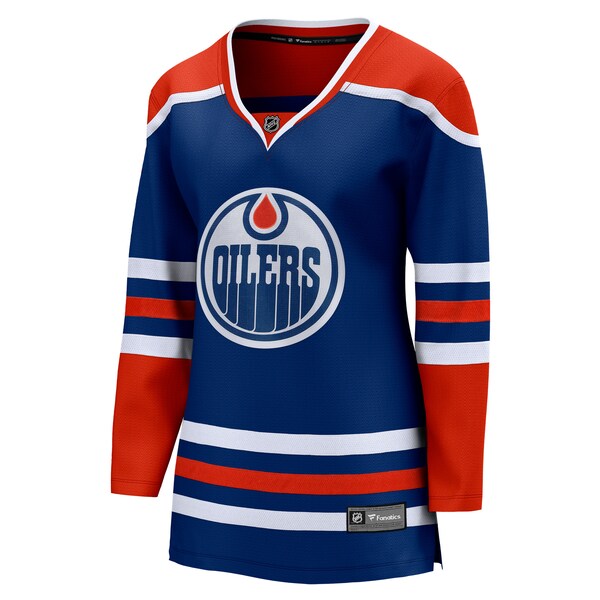 Edmonton Oilers  Women's Home Breakaway Blank Jersey - Royal