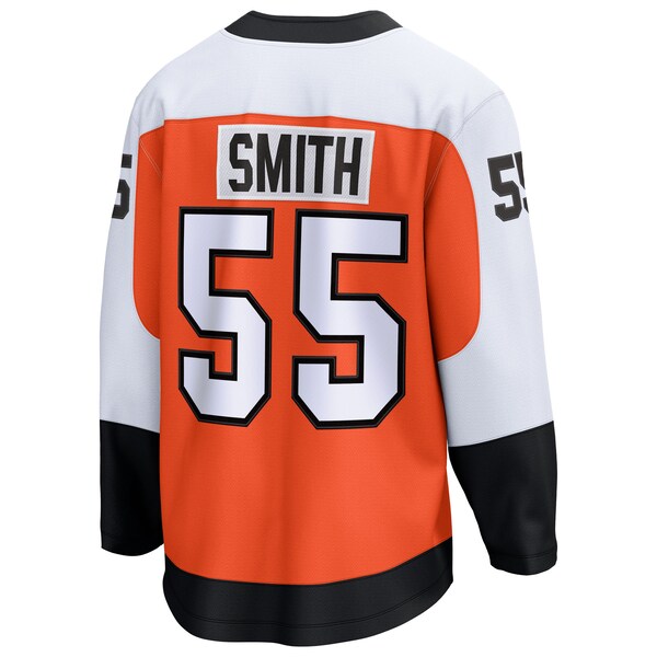 Givani Smith Philadelphia Flyers  Home Breakaway Jersey - Orange