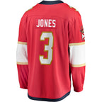 Seth Jones Florida Panthers  Home Breakaway Jersey - Red