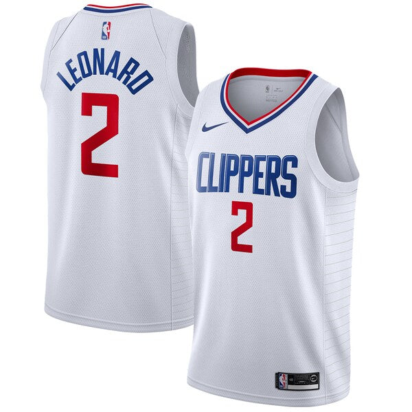 Kawhi Leonard LA Clippers Nike 2019/2020 Swingman Jersey - Association Edition - White