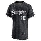 Yoan Moncada Chicago White Sox Nike City Connect Elite Player Jersey - Black