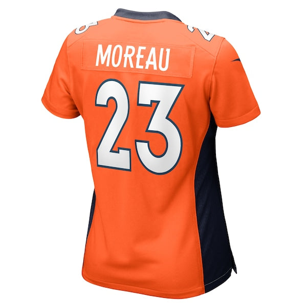 Fabian Moreau Denver Broncos Nike Women's Team Game Jersey -  Orange