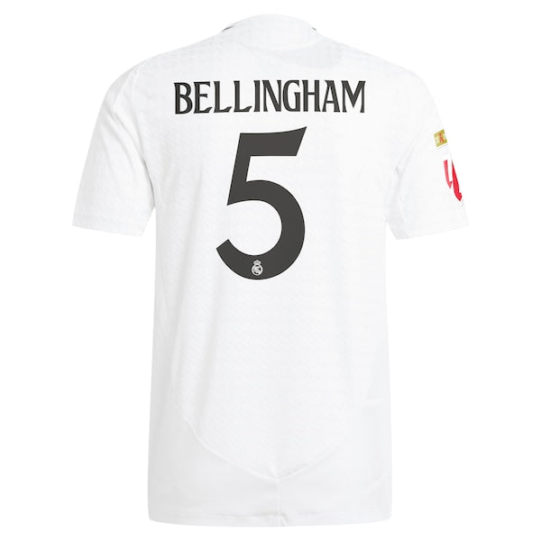 Jude Bellingham Los Merengues adidas 2024/25 Home Authentic Player Jersey - White