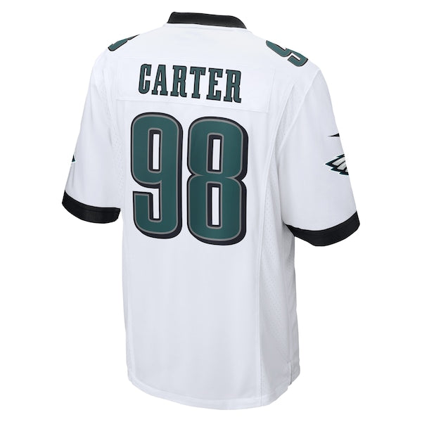 Jalen Carter Philadelphia Eagles Nike  Game Jersey -  White