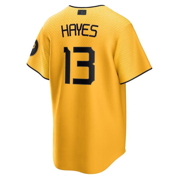 Ke'Bryan Hayes Pittsburgh Pirates Nike 2023 City Connect Replica Player Jersey - Gold