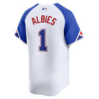 Ozzie Albies Atlanta Braves Nike City Connect Limited Player Jersey - White