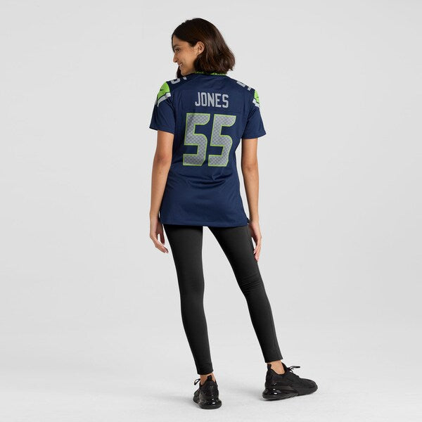 Dre'Mont Jones Seattle Seahawks Nike Women's Team Game Jersey -  College Navy