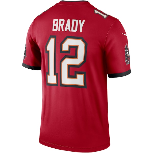 Tom Brady Tampa Bay Buccaneers Nike Legend Jersey - Red/Pewter