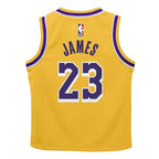 LeBron James Los Angeles Lakers Nike Toddler Swingman Player Jersey - Icon Edition - Gold