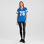 Connor Galvin Detroit Lions Nike Women's Team Game Jersey -  Blue