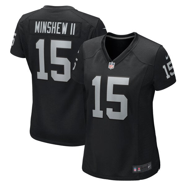 Gardner Minshew II Las Vegas Raiders Nike Women's  Game Jersey -  Black