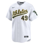 Ryan Noda Oakland Athletics Nike Home Limited Player Jersey - White