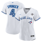 George Springer Toronto Blue Jays Nike Women's 2025 World Series Home Replica Player Jersey - White