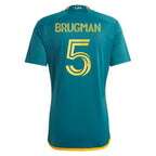 Gastón Brugman LA Galaxy adidas 2024 LA Kit Replica Player Jersey - Green