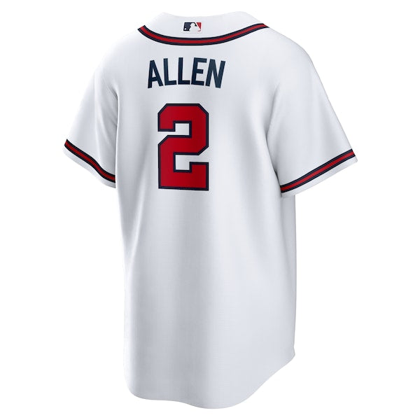 Nick Allen Atlanta Braves Nike Home Replica Jersey - White