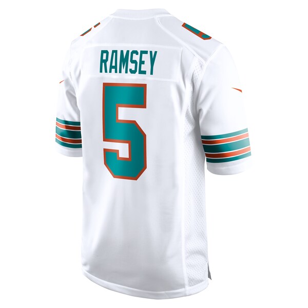Jalen Ramsey Miami Dolphins Nike Alternate Game Jersey - White/Aqua